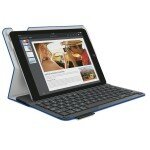 Logitech Type+ Protective case with integrated keyboard for iPad Air 2 - Blue