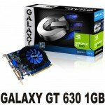 Galaxy NVIDIA GeForce GT 630 1GB DDR3 Graphics Card