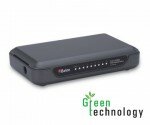 iBall 8 Port 10 100M Green Desktop Switch 