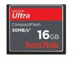 SanDisk Ultra 16GB Compact Flash Card