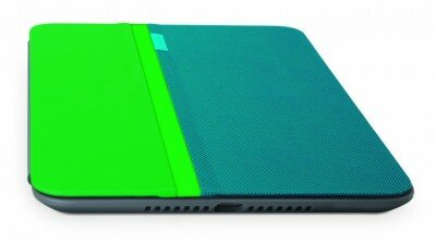 Logitech iPad Air 2 Protective case with any angle stand Green/Blue