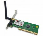 iBall Baton 150M WIFI PCI Card with Detachable Antenna IB-WNA150N