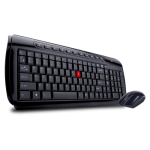 iBall Shiny Duo Wireless Keyboard Mouse 2.4GHz Wireless Transmission for hassle free performance